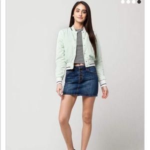 NWOT Green bomber jacket